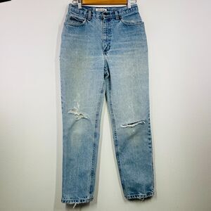 Vintage Jones Wear Sport Light Wash Jeans 26x27 Vintage Distressed Jeans 26 VTG